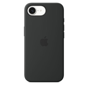 iPhone 16e Silikon Case − Schwarz
