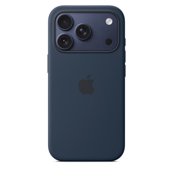 Sie sehen das Produktbild 03 von iPhone 17 Pro Silikon Case mit MagSafe - Mitternacht iPhone 17 Pro Silikon Case mit MagSafe - Mitternacht