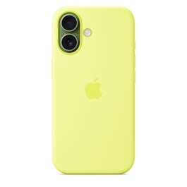 Sie sehen das Produktbild 02 von iPhone 17 Silikon Case mit MagSafe - Neongelb iPhone 17 Silikon Case mit MagSafe - Neongelb