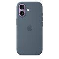 Sie sehen das Produktbild 01 von iPhone 17 Silikon Case mit MagSafe - Maritimblau iPhone 17 Silikon Case mit MagSafe - Maritimblau