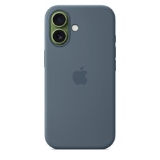 Sie sehen das Produktbild 02 von iPhone 17 Silikon Case mit MagSafe - Maritimblau iPhone 17 Silikon Case mit MagSafe - Maritimblau