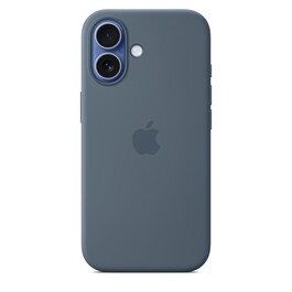 Sie sehen das Produktbild 03 von iPhone 17 Silikon Case mit MagSafe - Maritimblau iPhone 17 Silikon Case mit MagSafe - Maritimblau