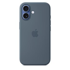 Sie sehen das Produktbild 03 von iPhone 17 Silikon Case mit MagSafe - Maritimblau iPhone 17 Silikon Case mit MagSafe - Maritimblau