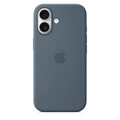 Sie sehen das Produktbild 04 von iPhone 17 Silikon Case mit MagSafe - Maritimblau iPhone 17 Silikon Case mit MagSafe - Maritimblau