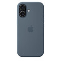 Sie sehen das Produktbild 05 von iPhone 17 Silikon Case mit MagSafe - Maritimblau iPhone 17 Silikon Case mit MagSafe - Maritimblau