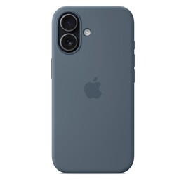 Sie sehen das Produktbild 05 von iPhone 17 Silikon Case mit MagSafe - Maritimblau iPhone 17 Silikon Case mit MagSafe - Maritimblau