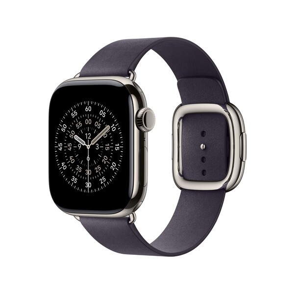 Sie sehen das Produktbild 02 von 42 mm Armband mit Moderner Schließe Mitternachtsviolett - Large 42 mm Armband mit Moderner Schließe Mitternachtsviolett - Large
