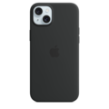iPhone 15 Plus Silikon Case mit MagSafe – Schwarz