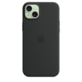 iPhone 15 Plus Silikon Case mit MagSafe – Schwarz