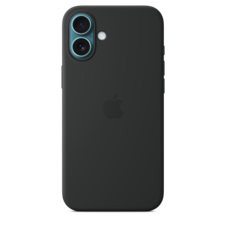 Sie sehen das Produktbild 02 von iPhone 16 Plus Silikon Case mit MagSafe – Schwarz iPhone 16 Plus Silikon Case mit MagSafe – Schwarz