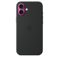 Sie sehen das Produktbild 03 von iPhone 16 Plus Silikon Case mit MagSafe – Schwarz iPhone 16 Plus Silikon Case mit MagSafe – Schwarz