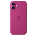Sie sehen das Produktbild 03 von iPhone 16 Plus Silikon Case mit MagSafe – Fuchsia iPhone 16 Plus Silikon Case mit MagSafe – Fuchsia