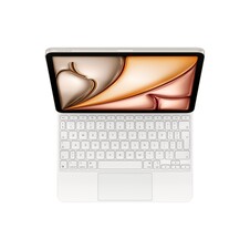 Sie sehen das Produktbild 02 von Magic Keyboard für das 11" iPad Air (M3) – Englisch (International) – Weiß Magic Keyboard für das 11" iPad Air (M3) – Englisch (International) – Weiß