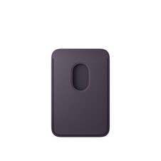 Sie sehen das Produktbild 02 von iPhone Feingewebe Wallet mit MagSafe – Mitternachtsviolett iPhone Feingewebe Wallet mit MagSafe – Mitternachtsviolett
