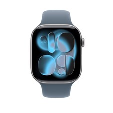 46 mm Sportarmband Maritimblau - S/M