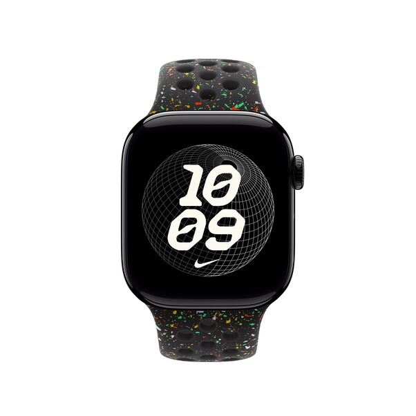 Sie sehen das Produktbild 03 von 42 mm Nike Sportarmband Midnight Black - M/L 42 mm Nike Sportarmband Midnight Black - M/L