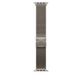 Sie sehen das Produktbild 01 von 49 mm Milanaise Armband Titan Natur – S 49 mm Milanaise Armband Titan Natur – S