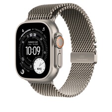 Sie sehen das Produktbild 02 von 49 mm Milanaise Armband Titan Natur – S 49 mm Milanaise Armband Titan Natur – S