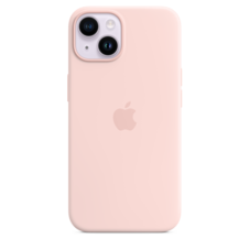 Sie sehen das Produktbild 02 von iPhone 14 Silikon Case mit MagSafe - Kalkrosa iPhone 14 Silikon Case mit MagSafe - Kalkrosa