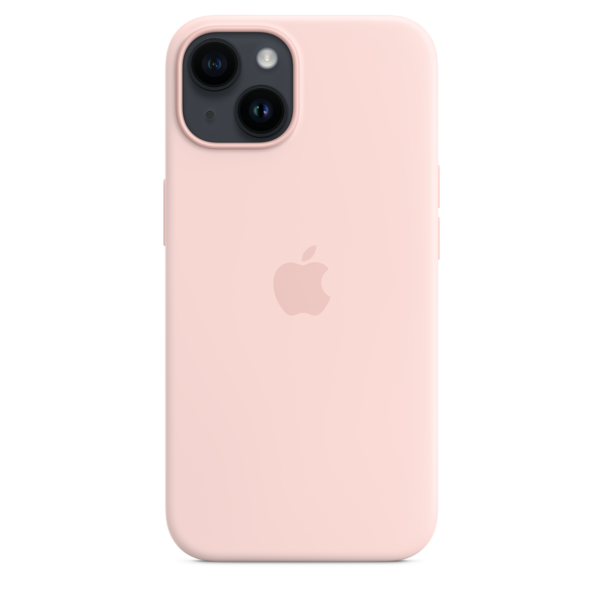 Sie sehen das Produktbild 03 von iPhone 14 Silikon Case mit MagSafe - Kalkrosa iPhone 14 Silikon Case mit MagSafe - Kalkrosa
