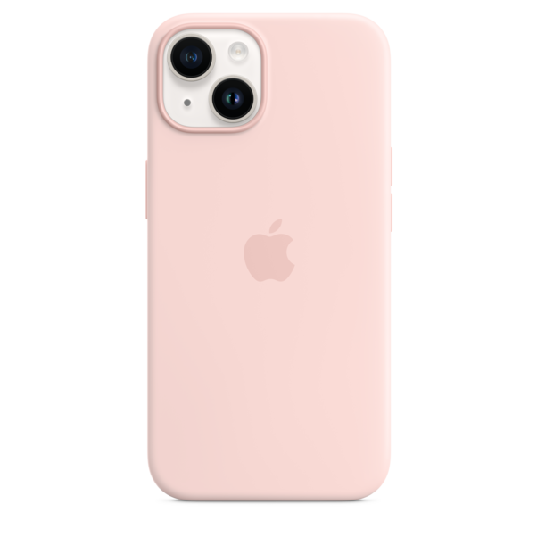 Sie sehen das Produktbild 04 von iPhone 14 Silikon Case mit MagSafe - Kalkrosa iPhone 14 Silikon Case mit MagSafe - Kalkrosa