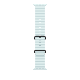 49 mm Ocean Armband Kristallblau – Titan Schwarz