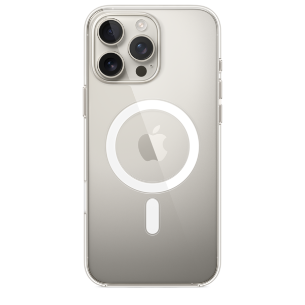 Sie sehen das Produktbild 02 von iPhone 16 Pro Max Clear Case mit MagSafe iPhone 16 Pro Max Clear Case mit MagSafe