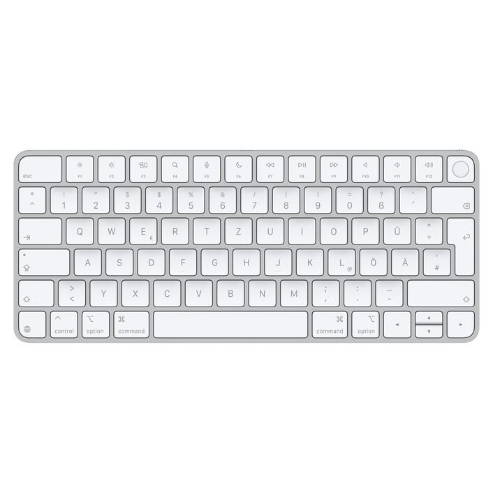 Sie sehen das Produktbild 01 von Magic Keyboard mit Touch ID für Mac Modelle mit Apple Chip – Deutsch Magic Keyboard mit Touch ID für Mac Modelle mit Apple Chip – Deutsch