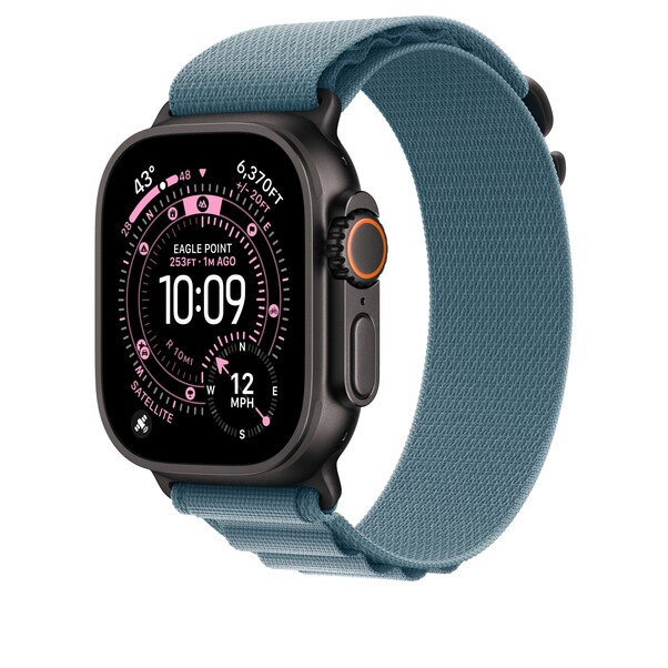 Sie sehen das Produktbild 02 von 49 mm Alpine Loop Hellblau - Medium - Titan Schwarz 49 mm Alpine Loop Hellblau - Medium - Titan Schwarz