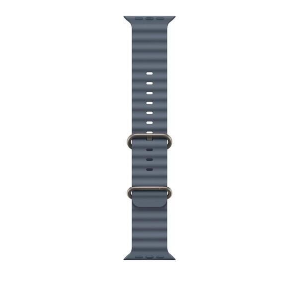 Sie sehen das Produktbild 01 von 49 mm Ocean Armband Maritimblau - Titan Natur 49 mm Ocean Armband Maritimblau - Titan Natur