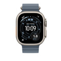 Sie sehen das Produktbild 03 von 49 mm Ocean Armband Maritimblau - Titan Natur 49 mm Ocean Armband Maritimblau - Titan Natur