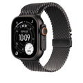 Sie sehen das Produktbild 02 von 49 mm Milanaise Armband Titan Schwarz – L 49 mm Milanaise Armband Titan Schwarz – L