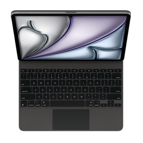 Magic Keyboard für das 13" iPad Air (M3) – Spanisch - Schwarz