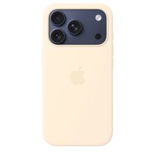 iPhone 17 Pro Silikon Case mit MagSafe - Vanille