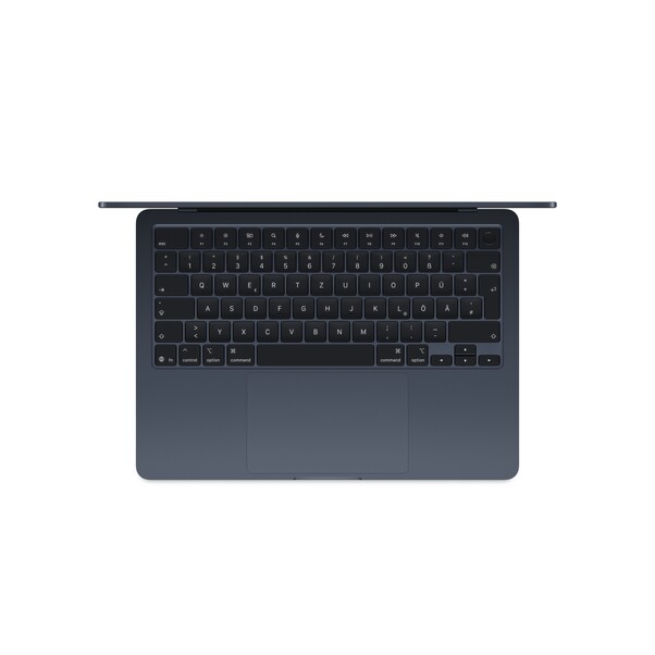 13" MacBook Air: Apple M5 Chip mit 10‑Core CPU und 10‑Core GPU, 1 TB SSD - Mitternacht