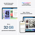 Sie sehen das Produktbild 08 von 13" MacBook Air: Apple M5 Chip mit 10‑Core CPU und 10‑Core GPU, 1 TB SSD - Mitternacht 13" MacBook Air: Apple M5 Chip mit 10‑Core CPU und 10‑Core GPU, 1 TB SSD - Mitternacht