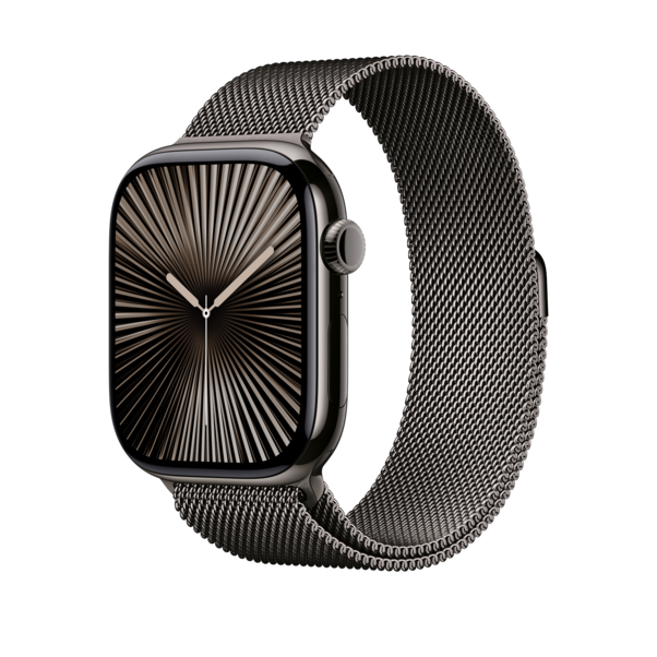 46 mm Milanaise Armband Schiefer – S/M