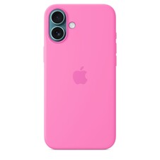 iPhone 16 Plus Silikon Case mit MagSafe – Pfingstrose
