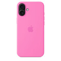 iPhone 16 Plus Silikon Case mit MagSafe – Pfingstrose
