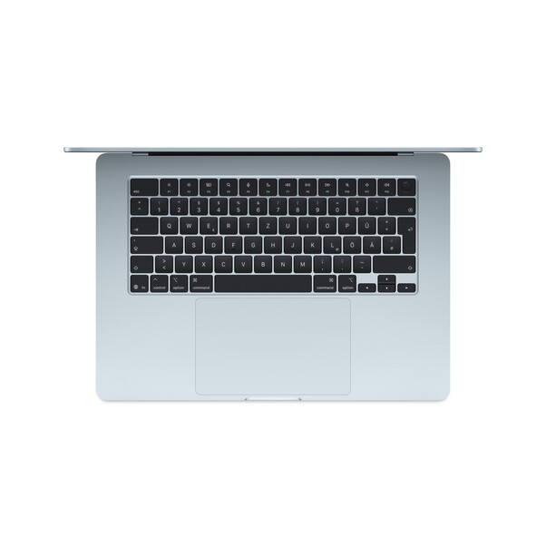 15" MacBook Air: Apple M5 Chip mit 10‑Core CPU und 10‑Core GPU, 512 GB SSD - Himmelblau