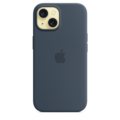 Sie sehen das Produktbild 03 von iPhone 15 Silikon Case mit MagSafe – Sturmblau iPhone 15 Silikon Case mit MagSafe – Sturmblau