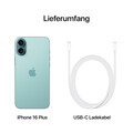 Sie sehen das Produktbild 09 von iPhone 16 Plus 256 GB Blaugrün iPhone 16 Plus 256 GB Blaugrün