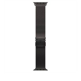 49 mm Milanaise Armband Titan Schwarz – L