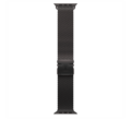 Sie sehen das Produktbild 01 von 49 mm Milanaise Armband Titan Schwarz – L 49 mm Milanaise Armband Titan Schwarz – L