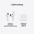 AirPods 4 mit Aktiver Geräusch­unter­drückung