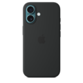 Sie sehen das Produktbild 02 von iPhone 16 Silikon Case mit MagSafe – Schwarz iPhone 16 Silikon Case mit MagSafe – Schwarz