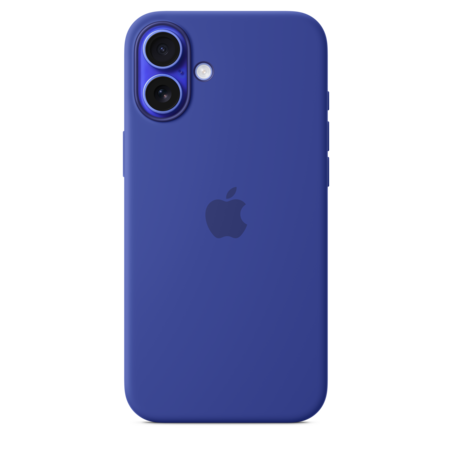 Sie sehen das Produktbild 01 von iPhone 16 Plus Silikon Case mit MagSafe – Ultramarin iPhone 16 Plus Silikon Case mit MagSafe – Ultramarin