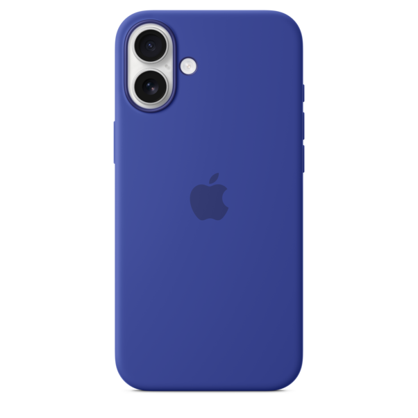 Sie sehen das Produktbild 04 von iPhone 16 Plus Silikon Case mit MagSafe – Ultramarin iPhone 16 Plus Silikon Case mit MagSafe – Ultramarin