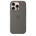 Sie sehen das Produktbild 01 von iPhone 16 Pro Silikon Case mit MagSafe – Steingrau iPhone 16 Pro Silikon Case mit MagSafe – Steingrau