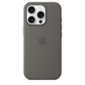 Sie sehen das Produktbild 03 von iPhone 16 Pro Silikon Case mit MagSafe – Steingrau iPhone 16 Pro Silikon Case mit MagSafe – Steingrau